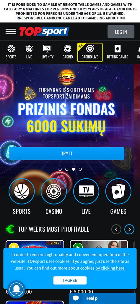 Topsport casino download